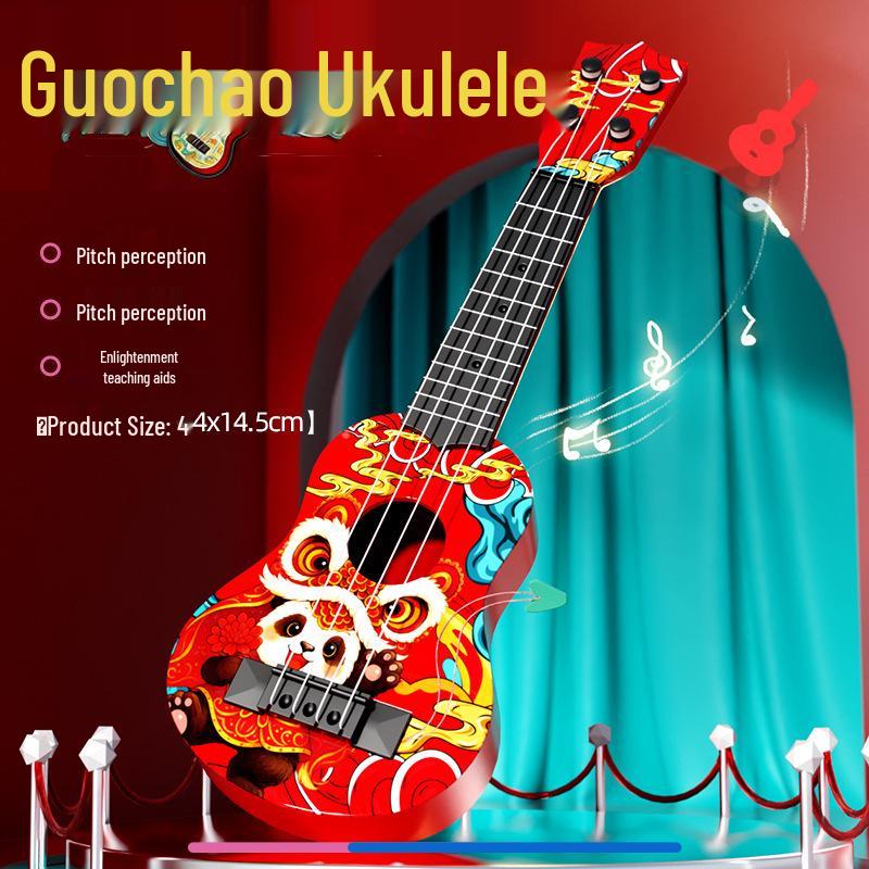 Realistic Guitar Playable Ukulele Toy for Children's Musical Education