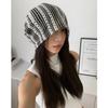 Summer Cold Hat Light and Breathable Head Hat for Women Spring and Summer Trend Hollow Design Hand Hook Big Head Circumference Pile Hat