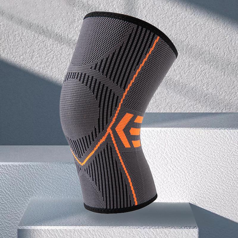 

2 шт., спортивные наколенники для бега, езды на велосипеде, эластичные нейлоновые спортивные компрессионные наколенники с рукавами для баскетбола, волейбола XL