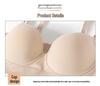 Plus Size Seamless Support Bra: Anti-Sag, 8-Row Adjustable, Shaping, Side Support for Women