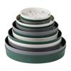 Round Thickened Plastic Flower Pot Tray - Breathable, Anti-Root Rot Base for Gardening.