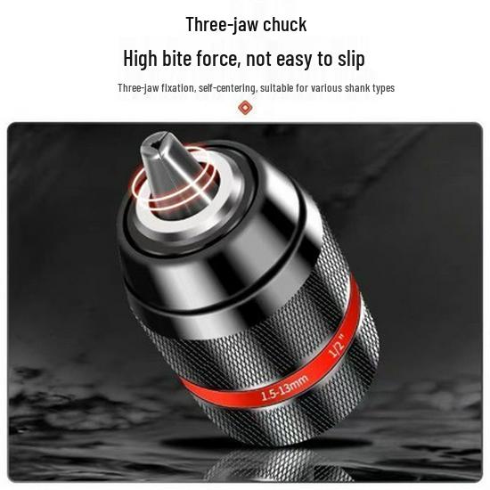 Ratchet Self-Locking Chuck Set (2-13mm) for Electric Wrench Reverse Thread