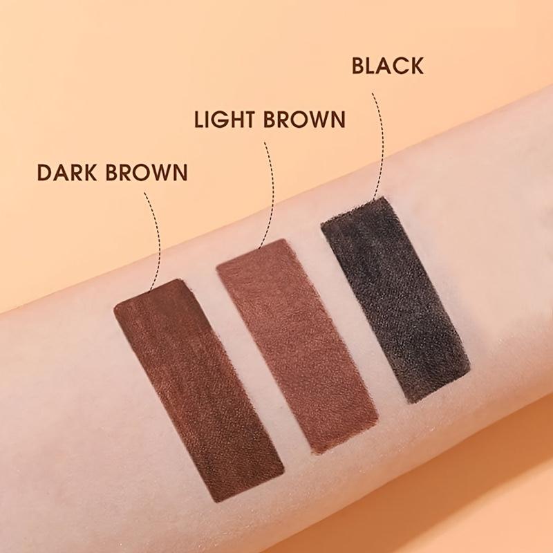 Ultra Fine Matte Gel Pencil Eyeliner in Waterproof Black and Brown, Designed for A Natural, Smooth End That Dries Quickly and Resists Smudging
