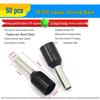 European Tubular Wire Connectors: VE0508, 7508, 1008, 1508, 2508 Pin Terminals