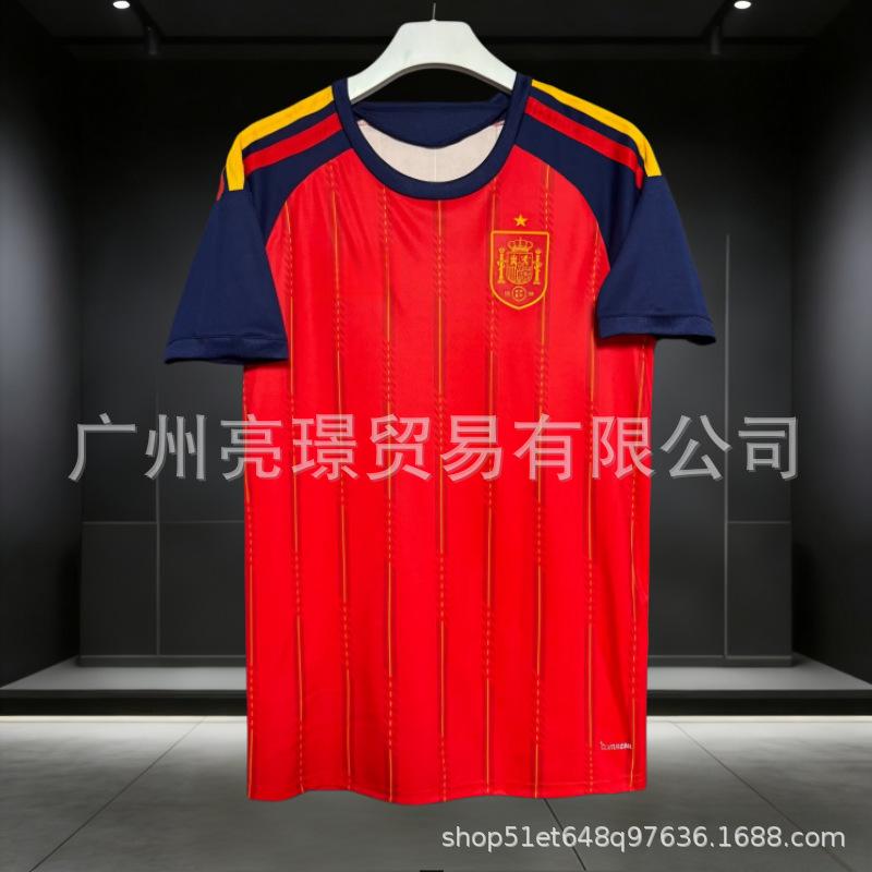 2026 World Cup Spain jersey Fan version football jersey Yamal Pedri home Thai version jersey S