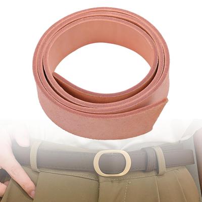 PU-Lederriemenstreifen Einseitig Weiche Flache Riemen Gürtel für DIY-Handwerk