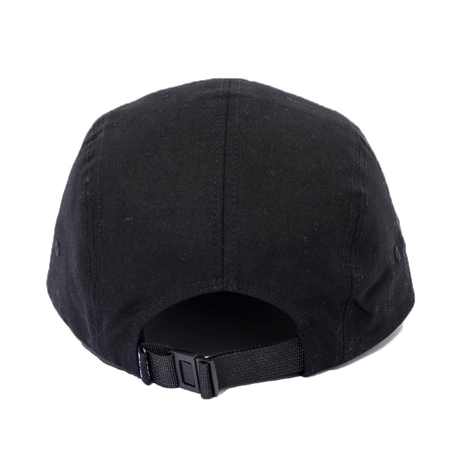 POLERSTUFF 5P White Satin Floppy Cap Black