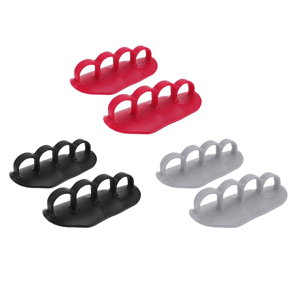 1 Pair Workout Grips Multifunctional Weight Lifting Rubber Gym Grips for Barbell and Dumbbell
