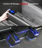 7PCS Auto Seat Slide Rail Cover for Tesla Model Y Juniper 2025 2026 Under Seat Wrap Corner Guards Slide Rail Protector Kit Full