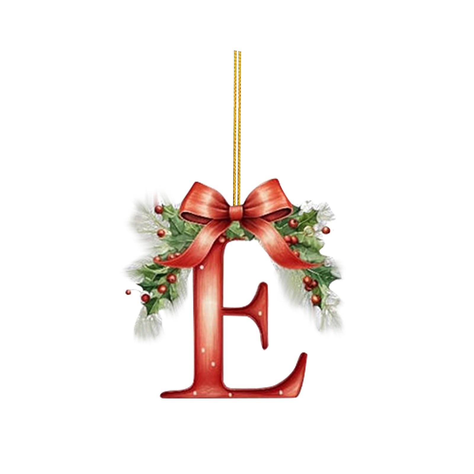 

26 букв,Рождество,Украшения,Акрил,1 One Size