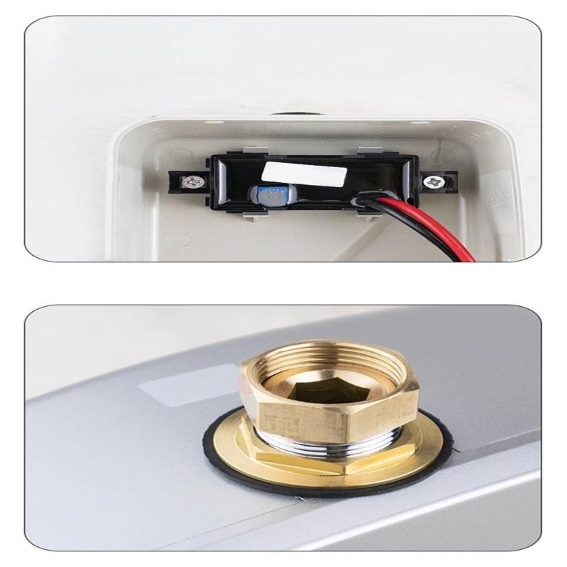 Berührungsloses automatisches Urinal mit präziser Spülsteuerung Moderne ABS-Struktur platzsparend für Zuhause und Gewerbe