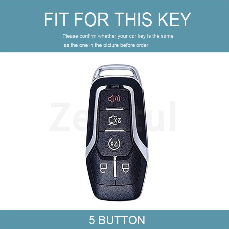 Tpu Car Key Cover Case For Ford Fusion Mondeo Mustang F-150 Explorer Edge Shell Fob Accessories