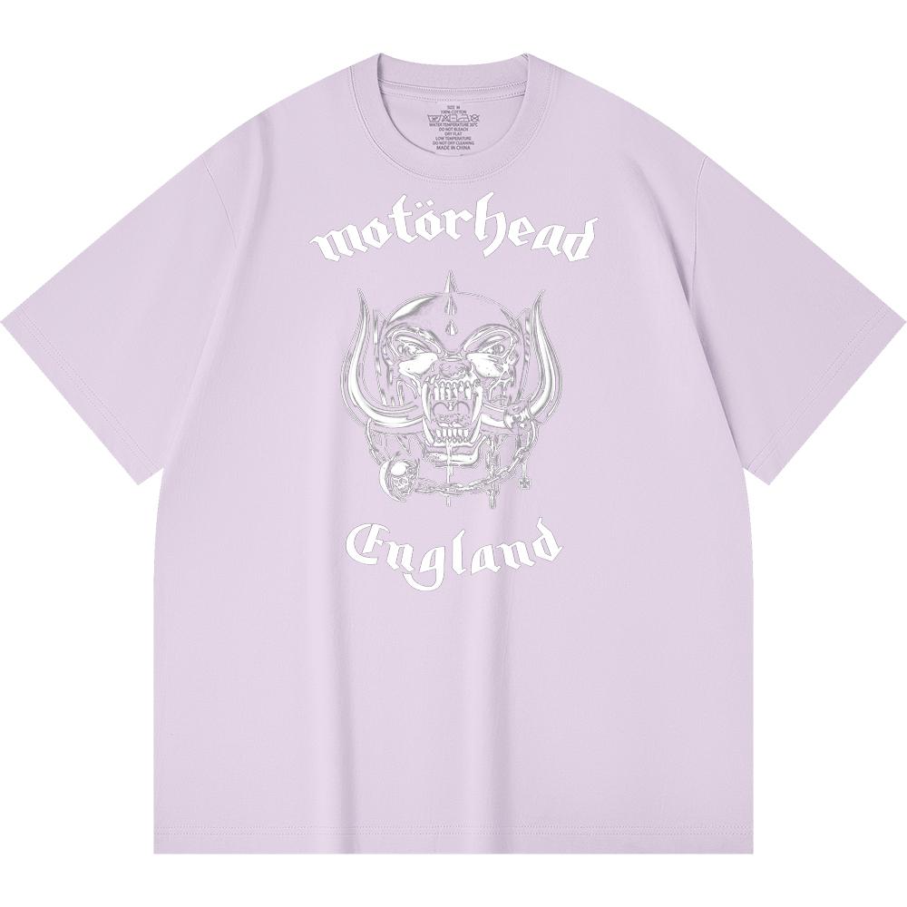230 Gsm 100% Cotton Heavy Metal T-Shirt  Rock Band Popular Music Print Unisex Heavy Cotton T Shirt