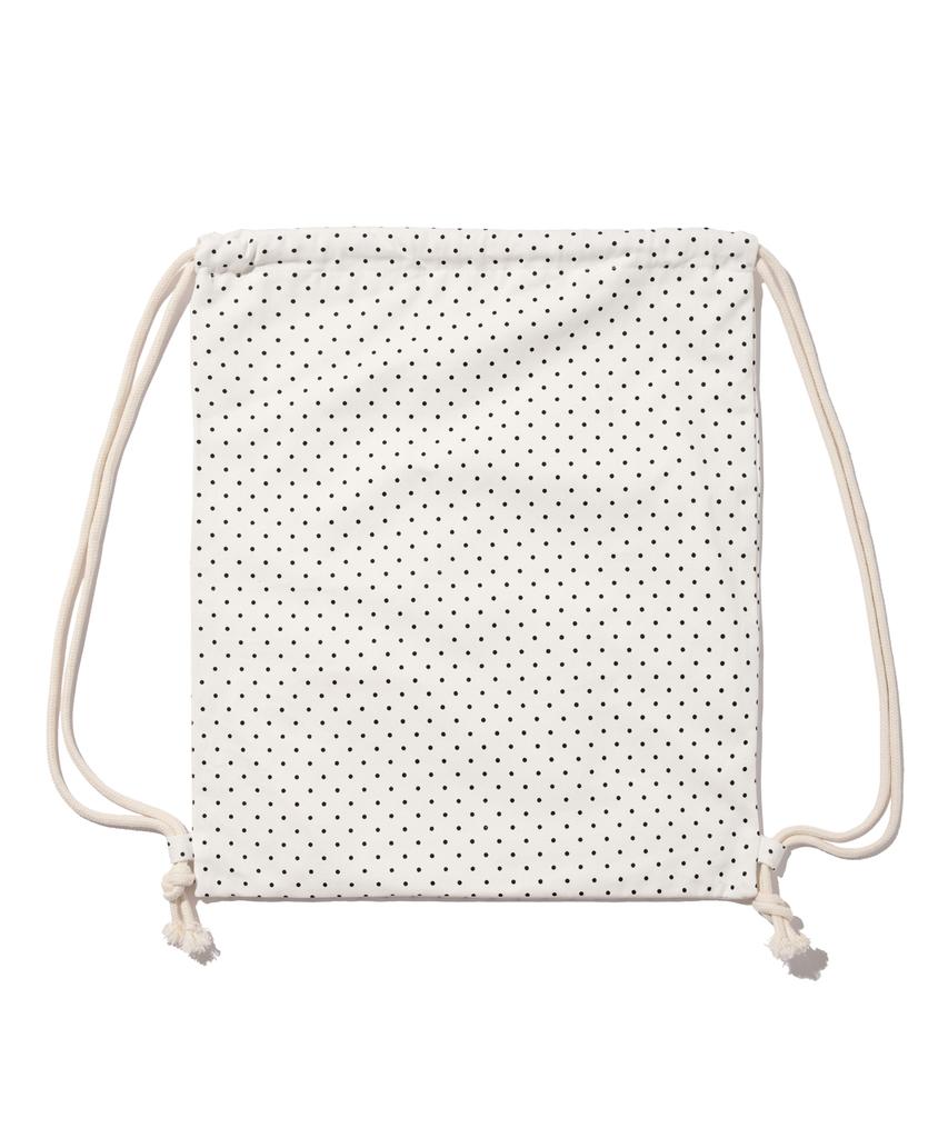 Roidesrois Sweet Dot String Gym Sack (Ivory)