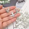 100pcs Eagle Shape Lovely 3D  Animal Eagle Shape Charms 0.78*0.78inch DIY Charms  Bracelets