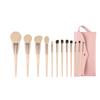 Morandi 12-teiliges Make-up-Pinselset mit weichen Tierhaaren zum Konturieren, für Lidschatten, losen Puder, Rouge und Concealer.