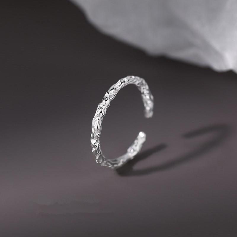 Women s Light Luxury Fashion Niche Candy Paper Ring Adjustable opening
