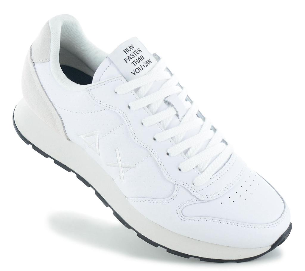 Sun68 Tom Classic Leather - Men's Sneakers Shoes Leather White Z36105-01 ORIGINAL
