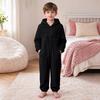 Warme zweiseitige Einteiler-Pyjamas für Kinder, Nachtwäsche, Loungewear für Jungen und Mädchen