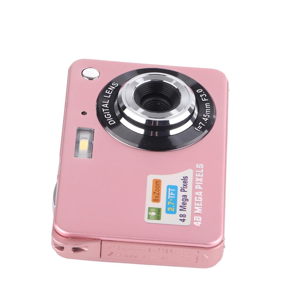 4K Digital Camera 48MP 2.7in LCD Display 8x Zoom Anti Shake Vlogging Camera for Photography