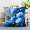 Beautiful Flower Pillowcase საერთო საცხოვრებლის დეკორაცია ოფისი მისაღები ოთახი სახლის ბალიშის ქეისი