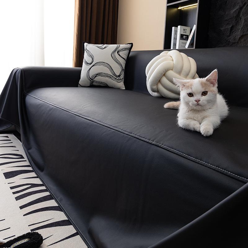 Nowy styl pokrowca na sofę Wodoodporna bariera na mocz Lekka luksusowa stylowa, kompleksowa osłona sofy Antypoślizgowa dla kotów Ręcznik na sofę