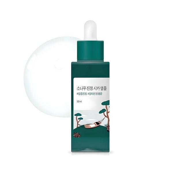 ROUND LAB Ampoule Apaisante Cica au Pin, 50ml