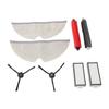 2 Pack Replacement Parts for Roborock Q8 Max Vacuum Cleaner Main Brushes Side Brushes Filters Mop Cloths Robot Vacuum