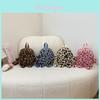 Stylish Plush Leopard Print Mini Backpack For Kids Perfect For Boys And Girls