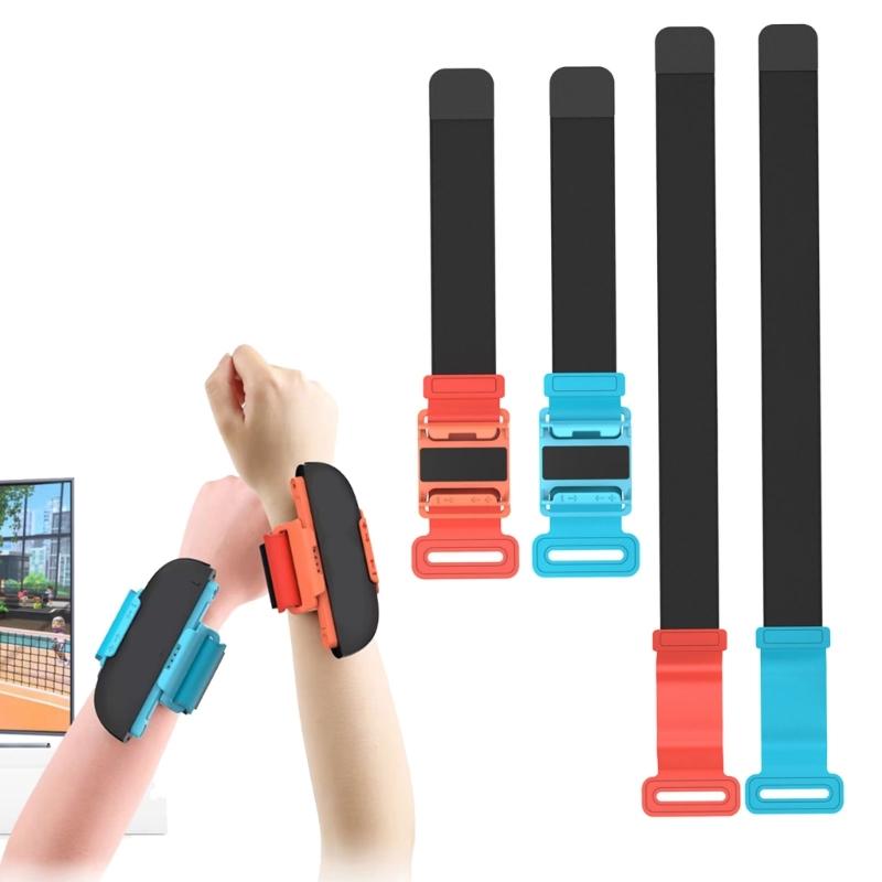 High Elasticity Adjustable Game Straps Bracelet for NS2 Motion Capture Action Packed Motion Gaming & Fit All Wrist Size