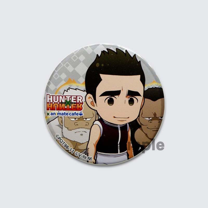 32/44/58mm Cartoon Figure GON Killua Kurapika Leorio Round Display Brooches Lapel Pins Hunter X Hunter HD Print Brooch Anime Badge Jewelry