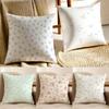 Elegant Flowers With Artistic Patterns Cushion Cover Pillowcase Antidustmite Living Room Sofa Decor Cushion Room