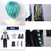 Hatsune Miku Vocaloid Classic Pu Cosplay Men Shirt Tie Pants Wig Set For Parties Christmas