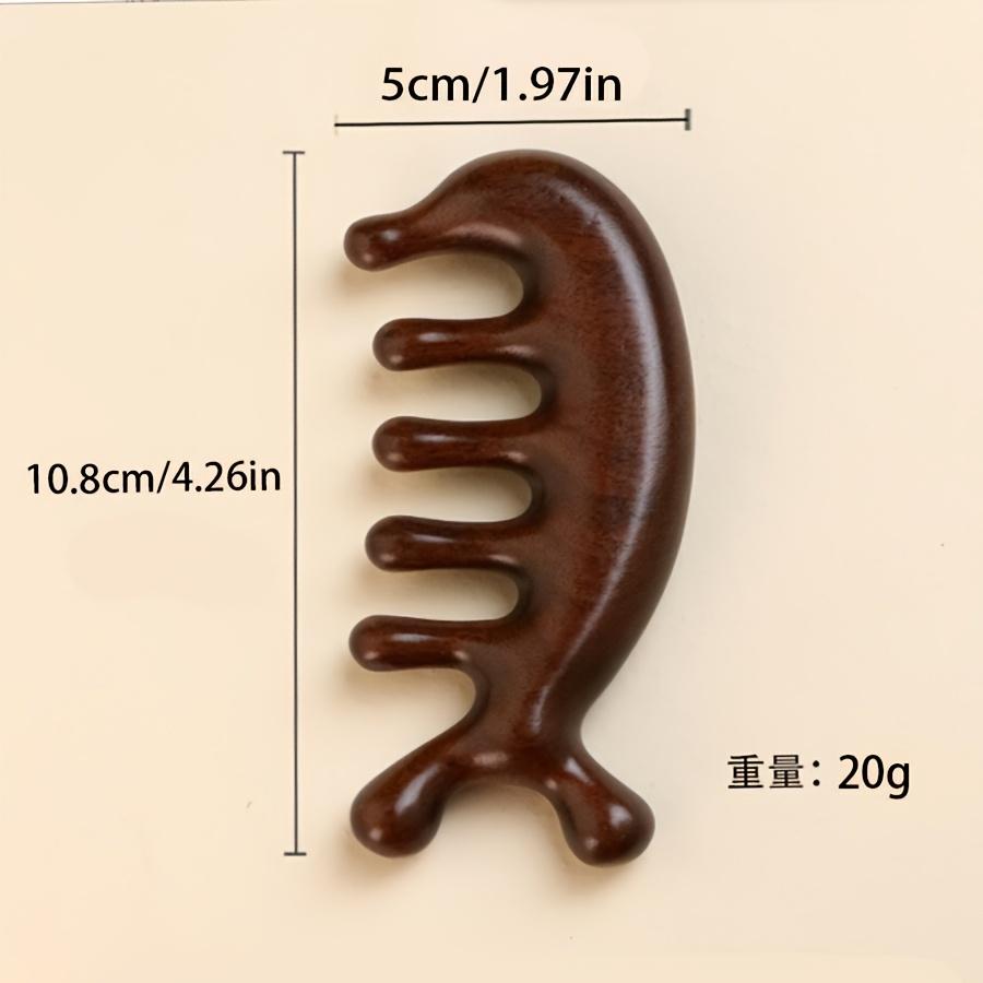 A Massage Comb, Small Dolphin Meridian Massage Comb, Head Massage Comb Gua Sha Comb Wide Tooth Comb Gentle Scalp Massager Relaxation Massage Tools