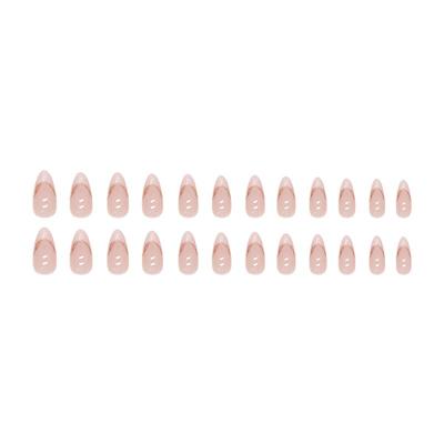 24 Pc Press Nails Short Square Fake Nails Cute Designs Glossy False Nails Halloween Nails Cute Full Cover Glue Nails Stick With 2ml Glue