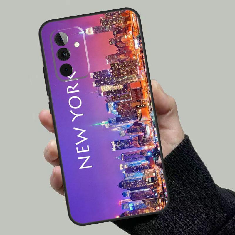 

New York City Funda For Samsung Galaxy A14 A24 A34 A54 A72 A52 A32 A22 A12 A51 A71 A33 A23 A13 A53 Case Samsung A71 4G