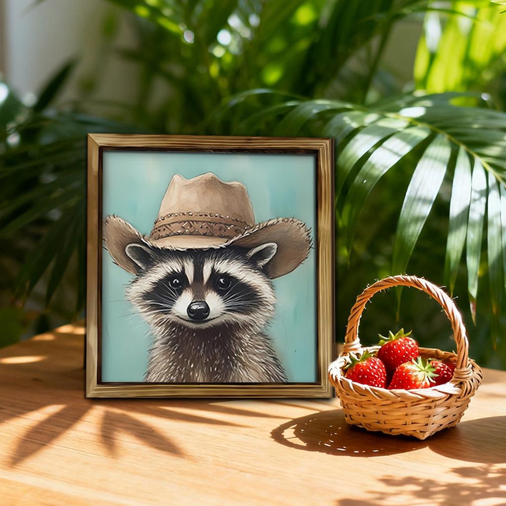 2D Wooden Photo Frame, Animal Wall, Home Decoration, Creative Photo Frame, Handicrafts, Decorative Paintings