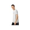 Li Ning Wade Series Reflective Letter Quick-Dry Sports Crew Neck Short Sleeve T-Shirt Men Tops White ATSR287-4
