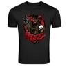 Tactical Skull Soldier With Gun Military Graphic T-Shirt