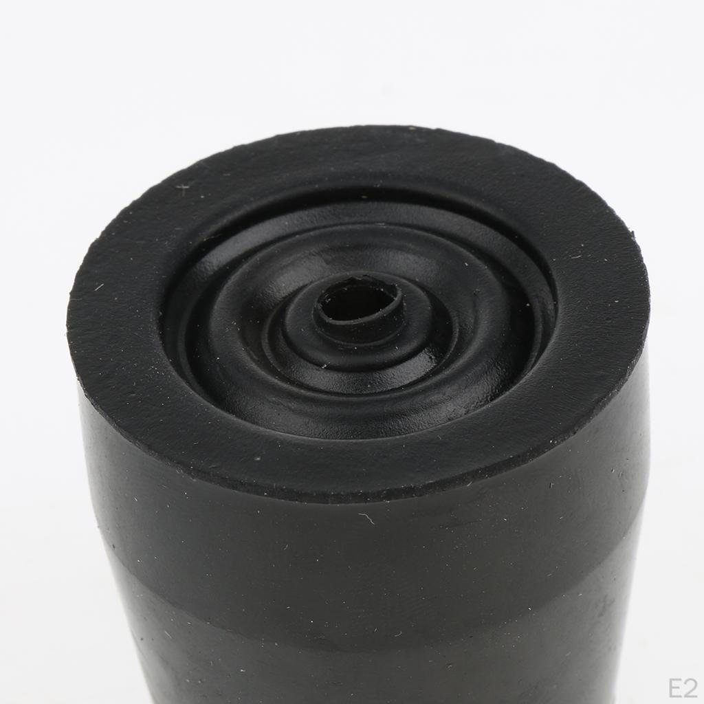 4 Ferrule Rubber Crutch Tip Securely On Broken Ground Rock Mud