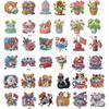 6pcs 2D/flat Acrylic DIY Independence Day Design Diamond Art Fridge Magnet Kit Refrigerator Mailbox Home Decoration DIY Crafts
