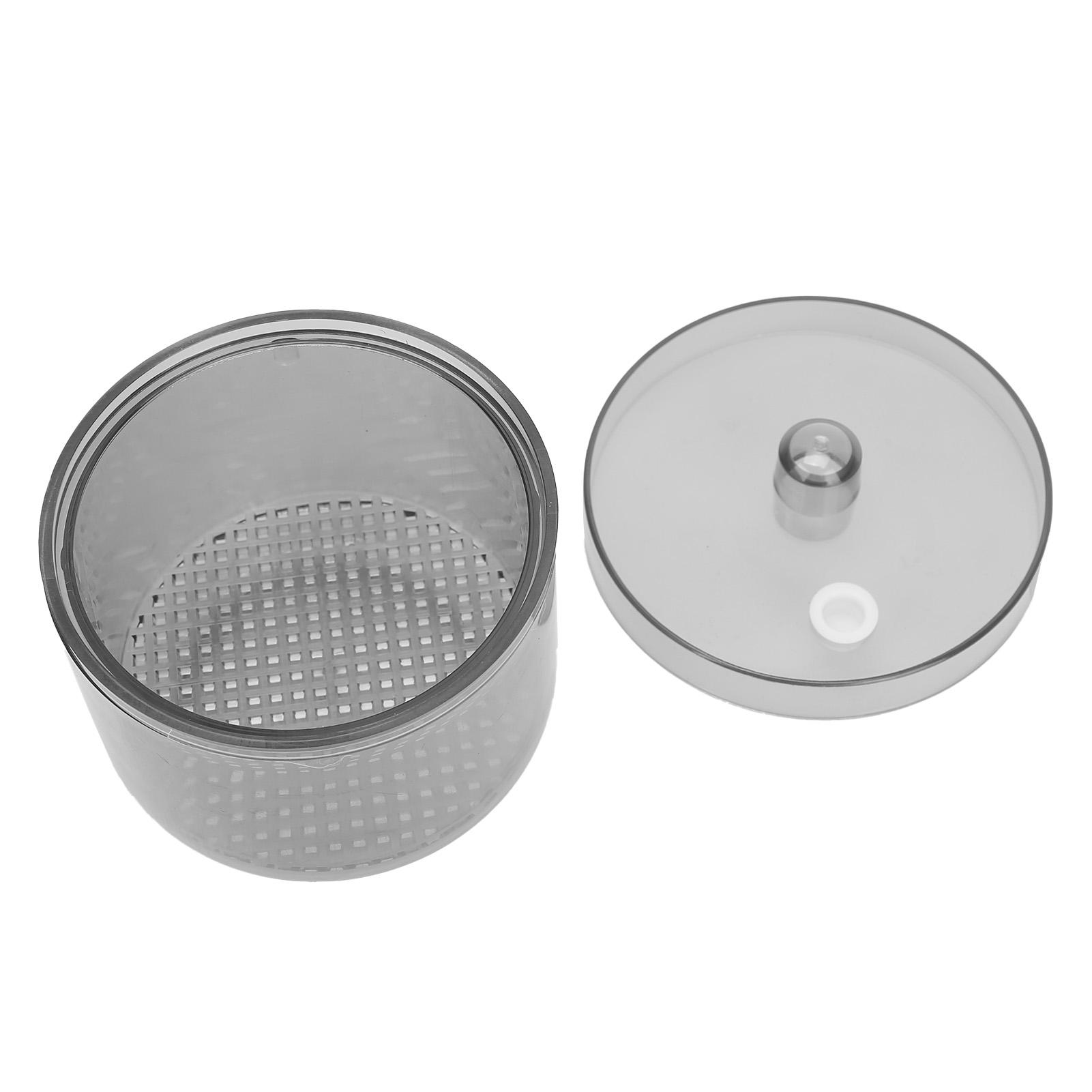 Dental Holder Cleaner Dental s Cleaning Soaking Box Round Box Dental Supplies