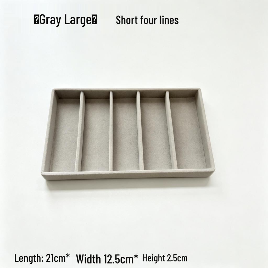 Multi-Functional Jewelry Storage Box & Display Tray for Accessories
