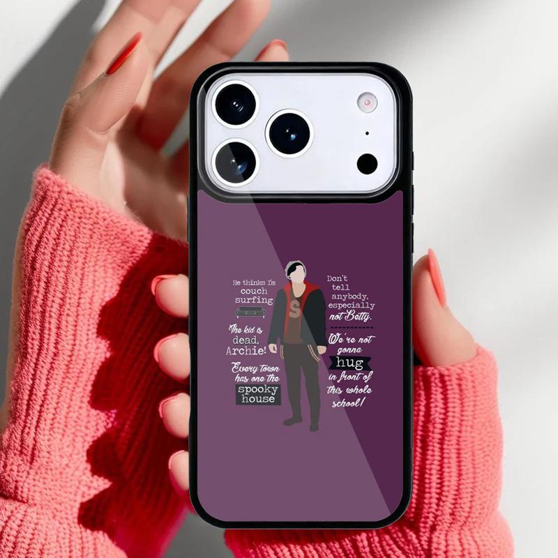 

Jughead Cole Sprouse Phone Case for iPhone 17 16 15 14 13 Pro Max Back Cover for 12 11 Pro Coque iPhone 14 Pro