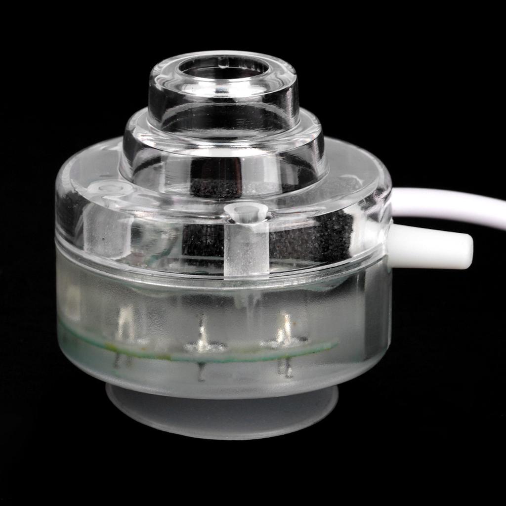 Waterproof Aquarium Bubble Light Fish Tank Underwater Submersible Landscaping Decor Lamp
