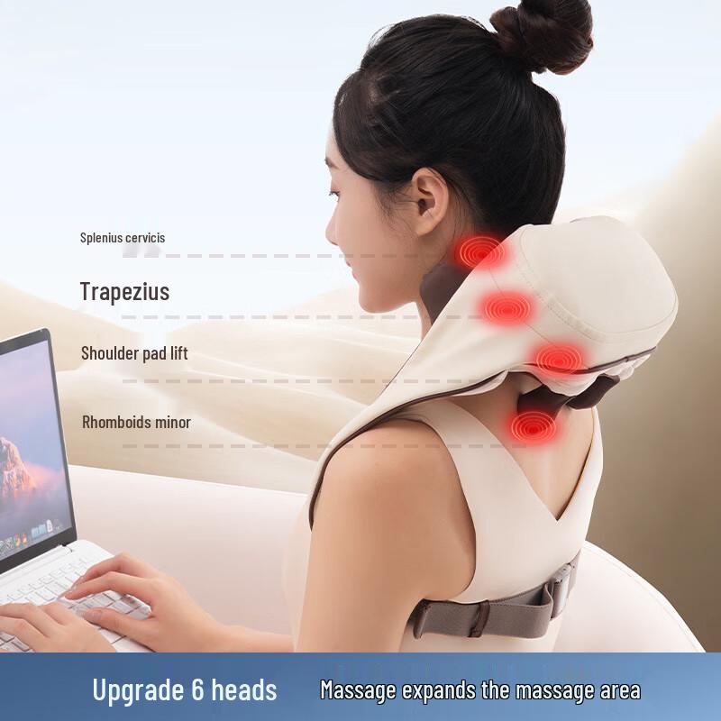 Electric Shoulder and Neck Kneading Massage Shawl