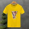 2024 Luxury Elephant 100% Cotton High Quality Printing Couple Tees Summer Harajuku For Men/Women Short Sleeve T-shirt Asian Size