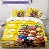 3pcs Duvet Cover Set (1*Duvet Cover + 2*Pillowcase, Without Core), Super Mario Print Soft All‑Season Bedding Set, Home Bedroom Decor Gift
