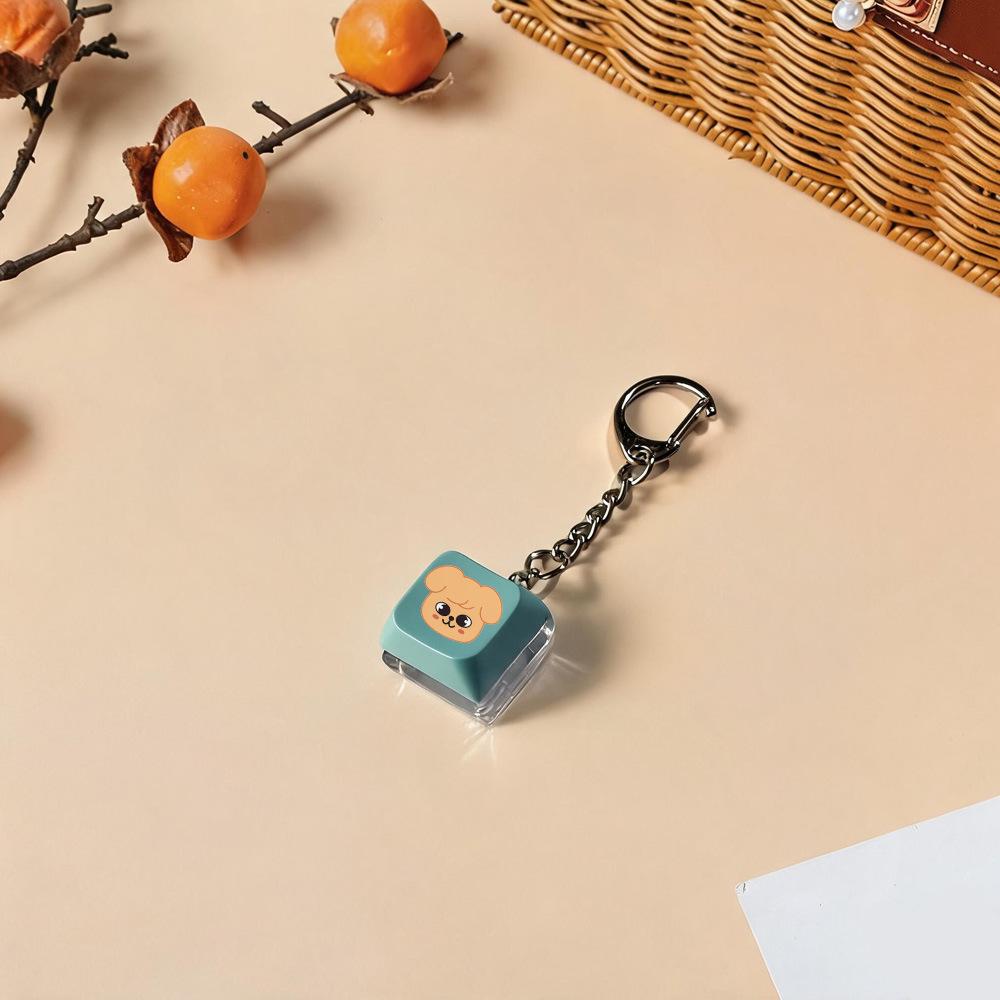 8pcs Stray Kids Keycap Keychain Set, Cute Double Keyboard Keycap Bag Charm, Kpop Pendant for STAY Fans