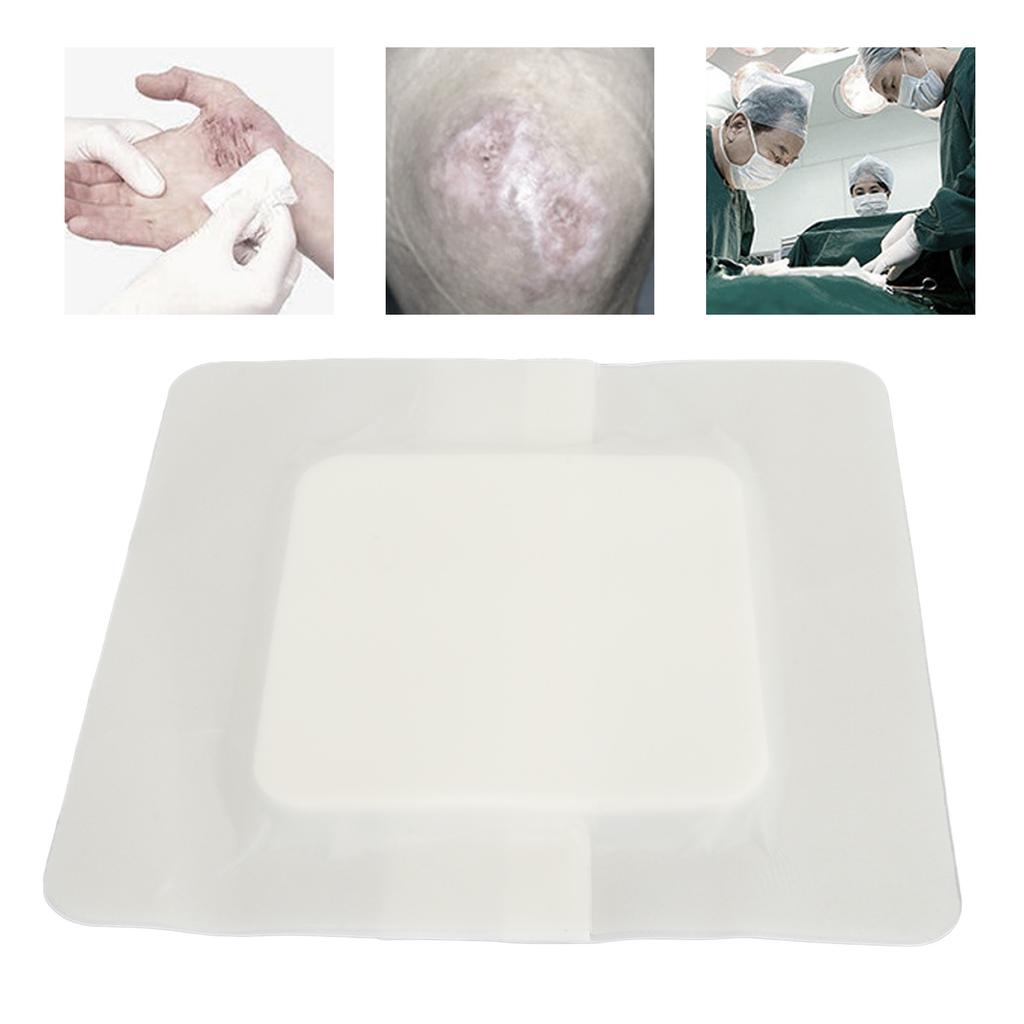 15x15cm Bordered Adhesive Foam Dressing Adhesive Bandages Pressure Sore Patch Bedsore Patches Foam Wound Dressing